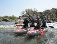 Рафтинг на Мигійських порогах